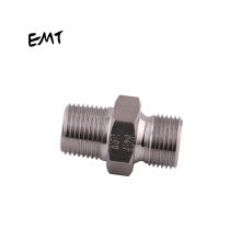 stainless steel 304 316 / carbon steel hydraulic male thread bspp npt nipples transition joint adapters